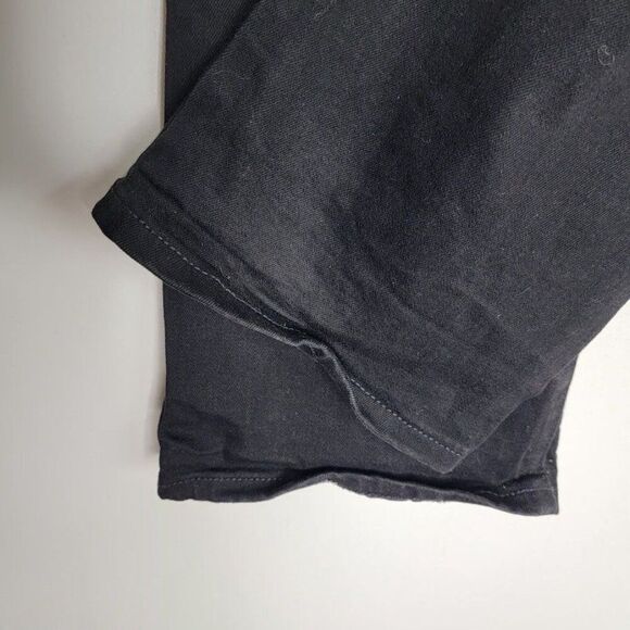 Old Navy High-Rise Kicker Boot-Cut Jeans Size 8 Black Denim With Secret Smooth P - Picture 7 of 10